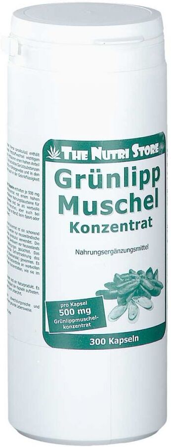 Grünlippmuschel 500 mg Konzentrat Kapseln