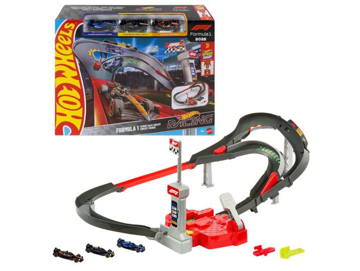 Coffret Circuit Course F1 Hot Wheels MATTEL