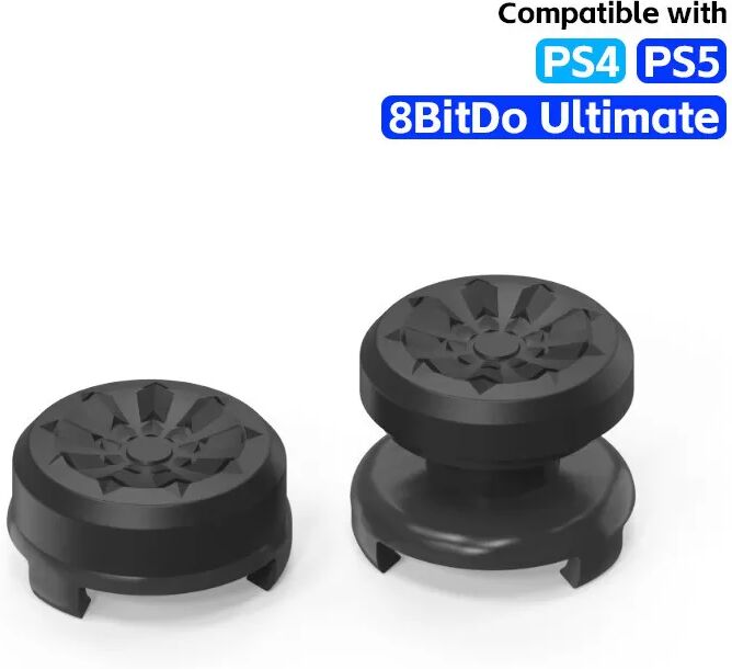 INF Capuchons de joystick pour manettes PS4/PS5 Le noir