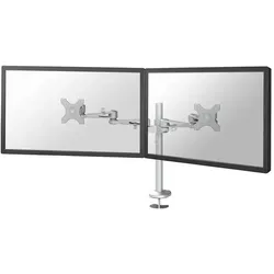 Neomounts FPMA-D935DG Monitor Tischhalterung (Tisch, 27", 12 kg), Monitor Halterung, Silber