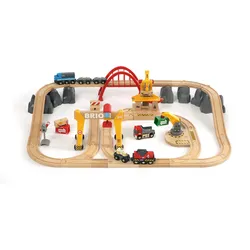 Brio Brio-Set mit Eisenbahngleisen Railway Deluxe, 33097