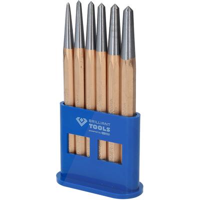 Brilliant Tools Körner-Satz, 6-tlg [Hersteller-Nr. BT085080]