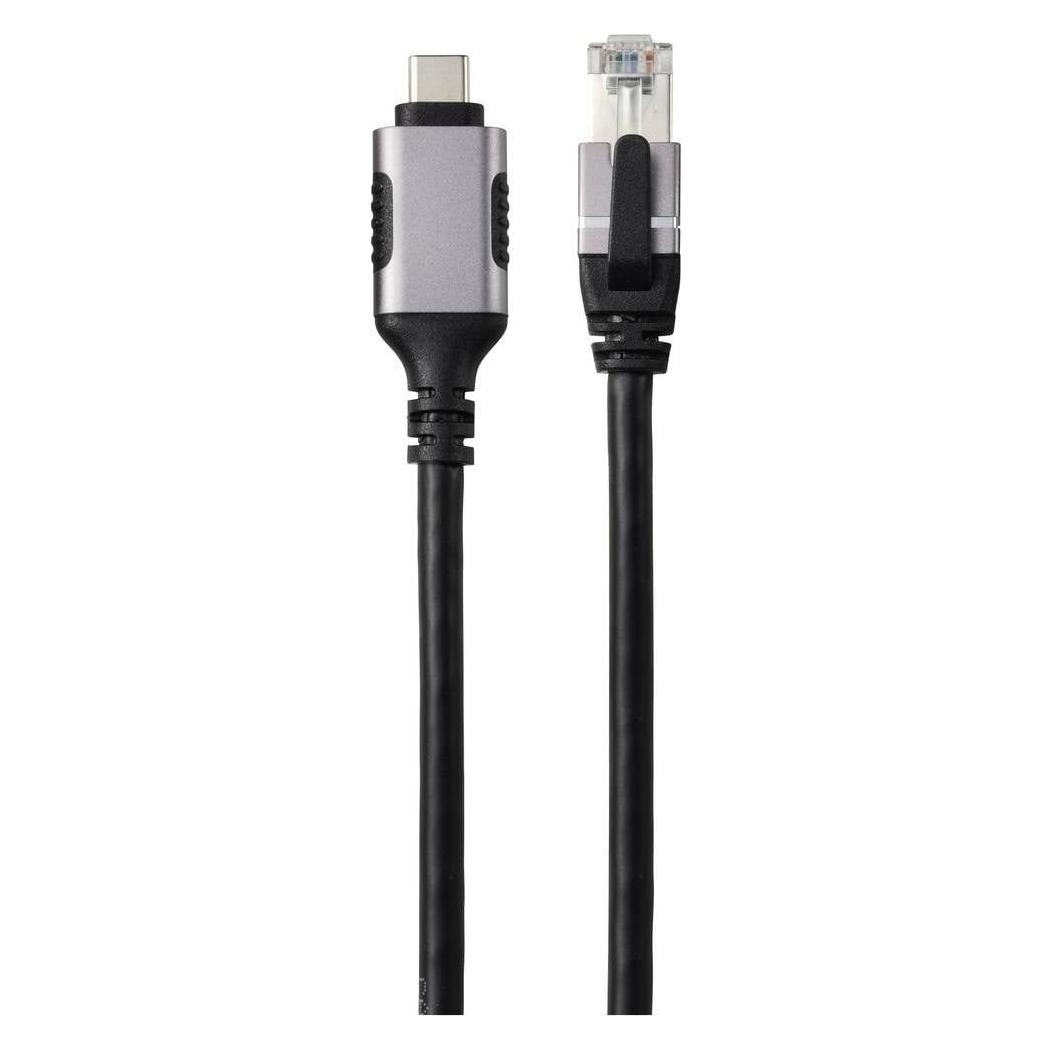 Renkforce USB, Netzwerk Adapterkabel (1x USB-C Stecker - 1x RJ45-Stecker) 5.00 (5 m) (RF-6055782)