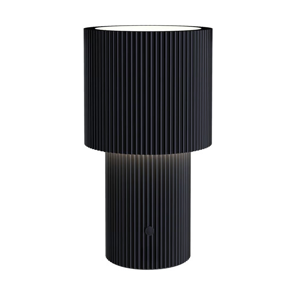 Herstal Iluma LED draagbare tafellamp, zwart, oplaadbaar