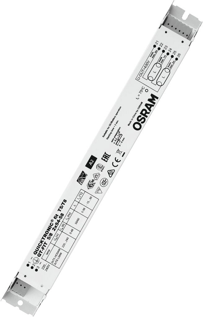Osram Quicktronic® Fit 5/8 2x54…58