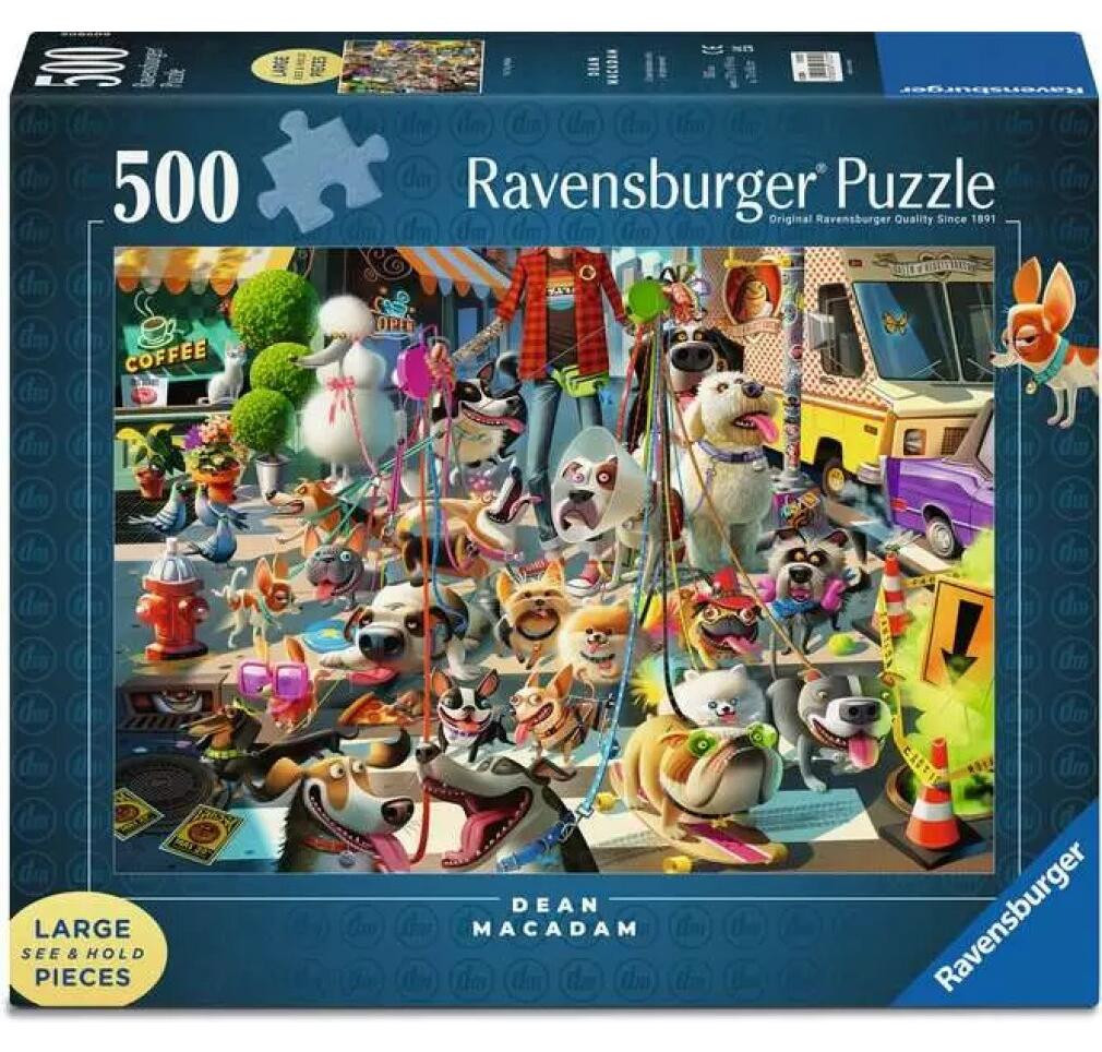 Ravensburger Puzzel Wandeling met de hond 500 stukjes