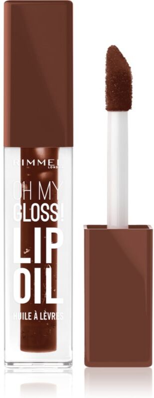 Rimmel Oh My Gloss! Lip Oil lip oil with moisturising effect shade 010 Cappuccino Deep 4.5 ml