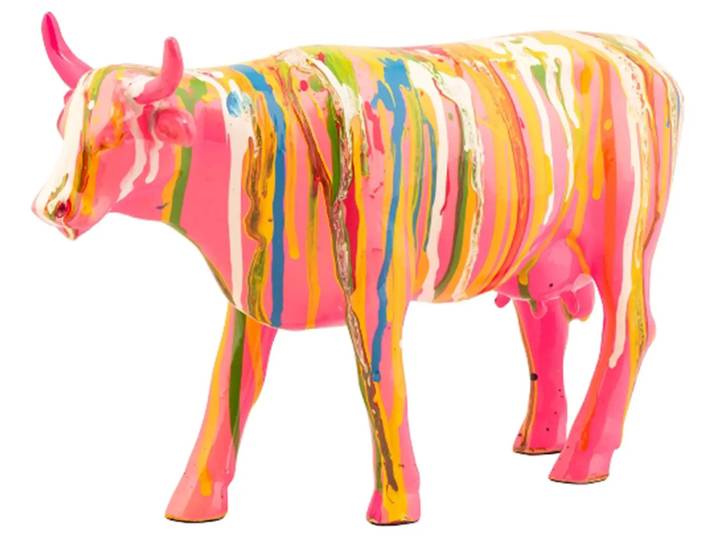 Skulptur Bunte Kuh image LAND