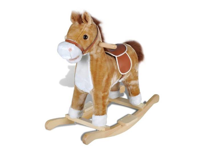 vidaXL Babywippe vidaXL Schaukeltier Pferd