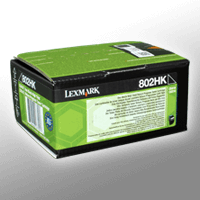 Lexmark Toner 80C2HK0 802HK schwarz 80C2HKE