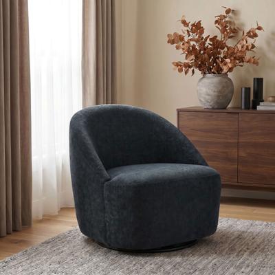 Coaster Leon Upholstered Swivel Accent Chair