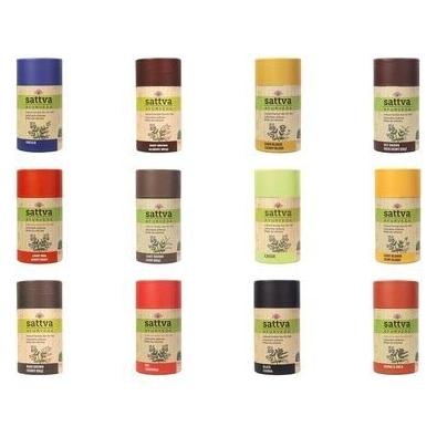 Sattva Ayurveda Sattva Natural Herbal Dye For Hair Natural Herbal Hair Dye Light Red 150G (Light red) (5903794180895)