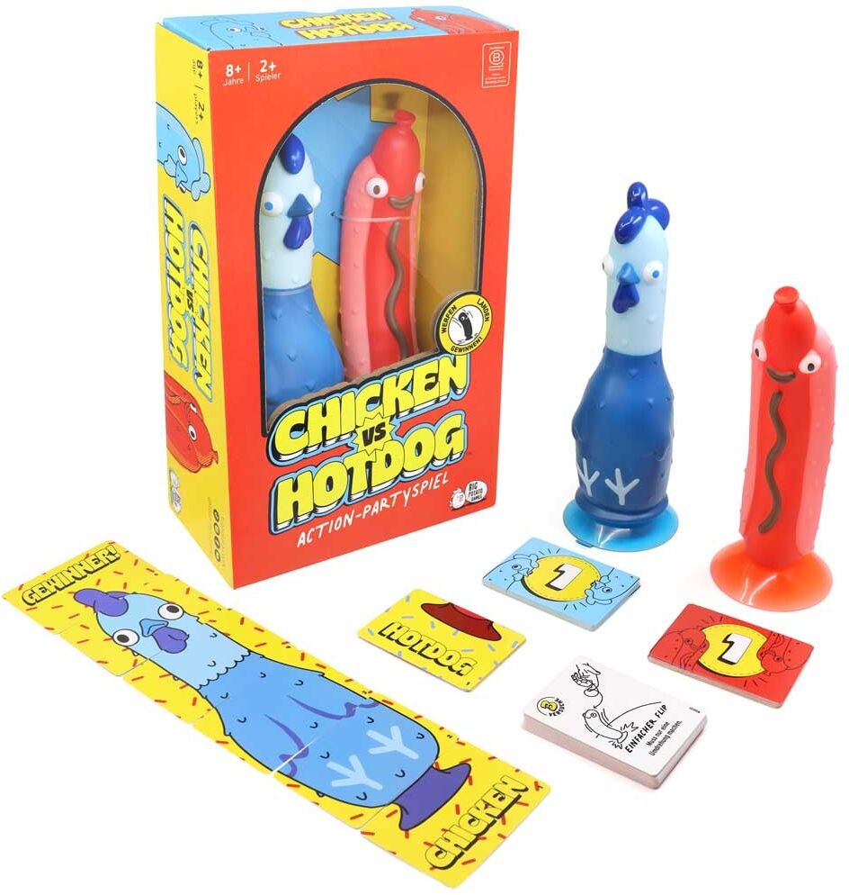 Spiel BIG POTATO "Chicken vs Hotdog", bunt, Spiele, Kinder, Spiel