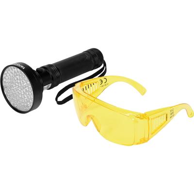 Yato ZESTAW LATARKA UV 100 LED I OKULARY