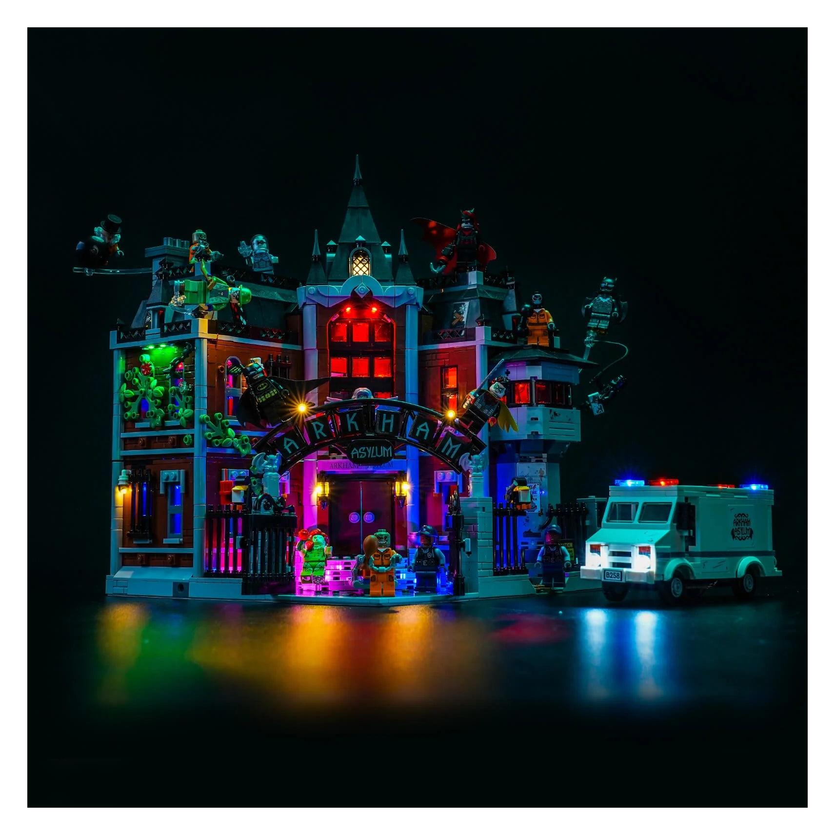 BrickBling LED Licht Set für LEGO Batman: Arkham Asylum (76300) inkl. Fernbedienung (P98802)