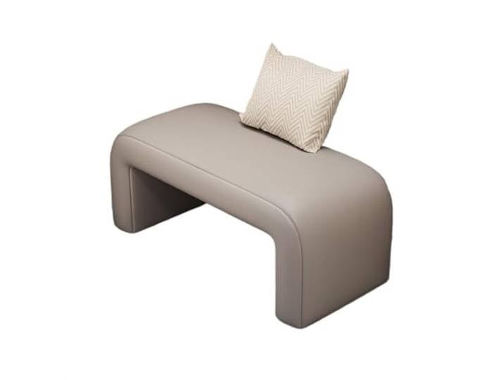 Vfs8dQ5kt Schlafzimmerbank Schuhputzhocker for den Heimgebrauch, Türeingang, Schuhe tragender Hocker(Grigio,80cm)