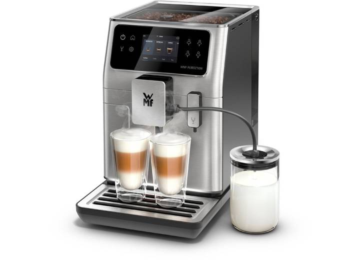 WMF Kaffeevollautomat, 21 Rezepte, 8 Profile, Doppel-Thermoblock, Click & Clean