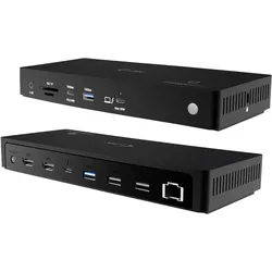 i-tec Thunderbolt4 3x Display, Dockingstation + USB Hub, Schwarz