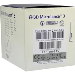 Bd Microlance 3 Sonderkanüle 27G 1/2 0.4x13Mm 100 ST