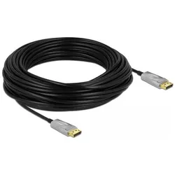 Delock DisplayPort-Kabel (25 m), Videokabel, Schwarz