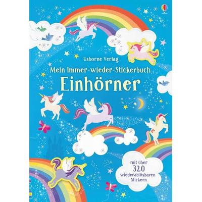 Mein Immer-wieder-Stickerbuch: Einhörner, Taschenbuch von Hannah Watson, Usborne, 978-1-78941-099-0