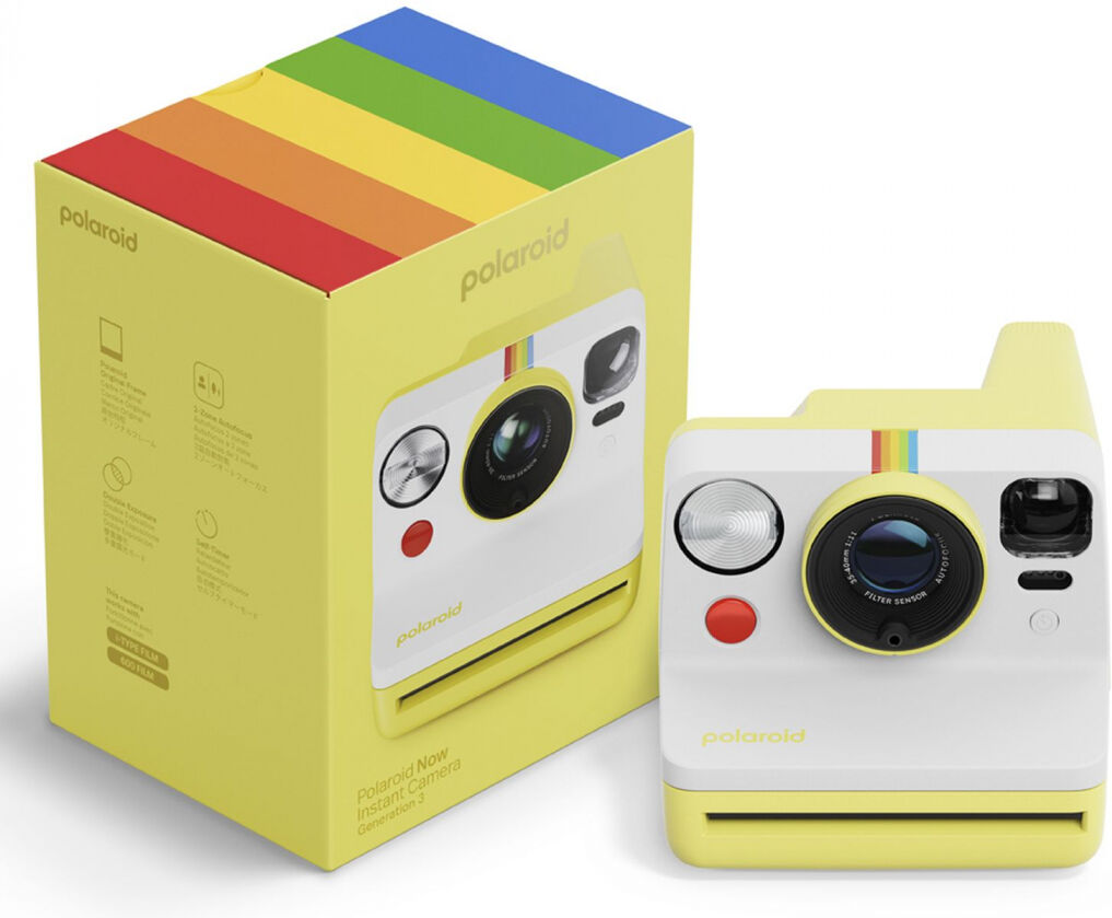 Polaroid Now Gen3 Camera gelb Sofortbildkamera