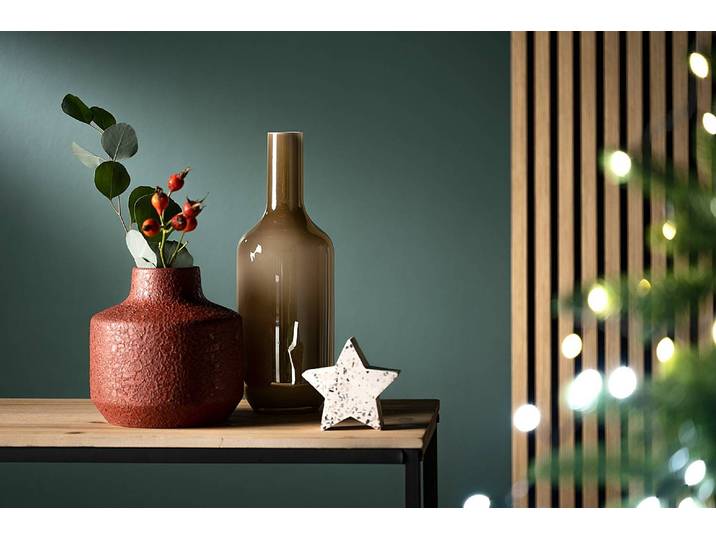 Étoiles décoratives Autentico - Lot de 2 13 x 14 x 14cm Multicolore