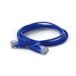 Wantec 7244 Netzwerkkabel Blau 1,5 m Cat6a U/UTP (UTP)