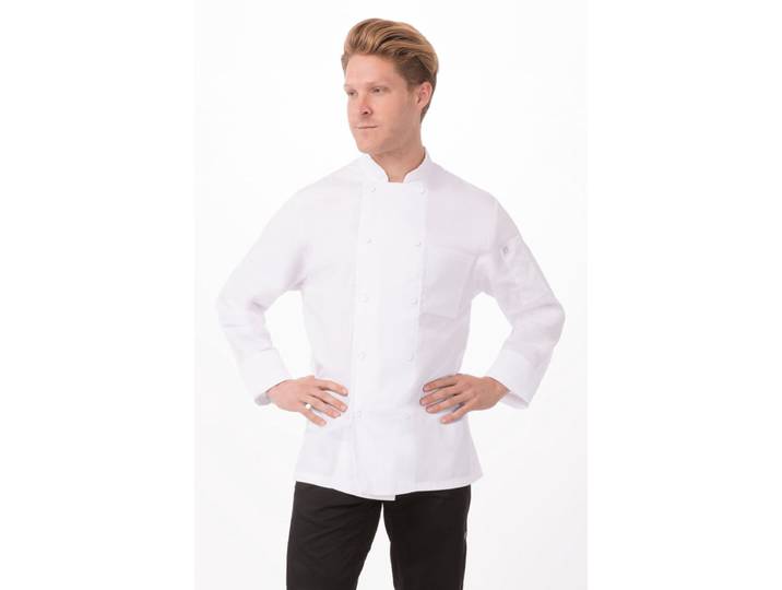 Chef Works Calgary Cool Vent Unisex Koksbuis Wit Maat L