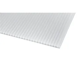 Doppelstegplatten 16 mm Opal Weiß – Blueline Polycarbonat 1200 x 2000