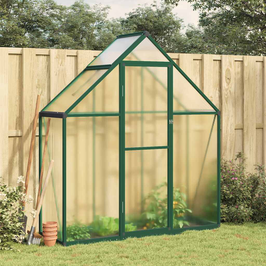 Dakota Fields Ceferina 5.5 Ft W x 2 Ft D Greenhouse Green 195cm H X 169cm W X 58cm D