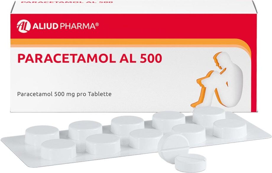 Paracetamol AL 500 bei akuten Schmerzen und Fieber 20stk