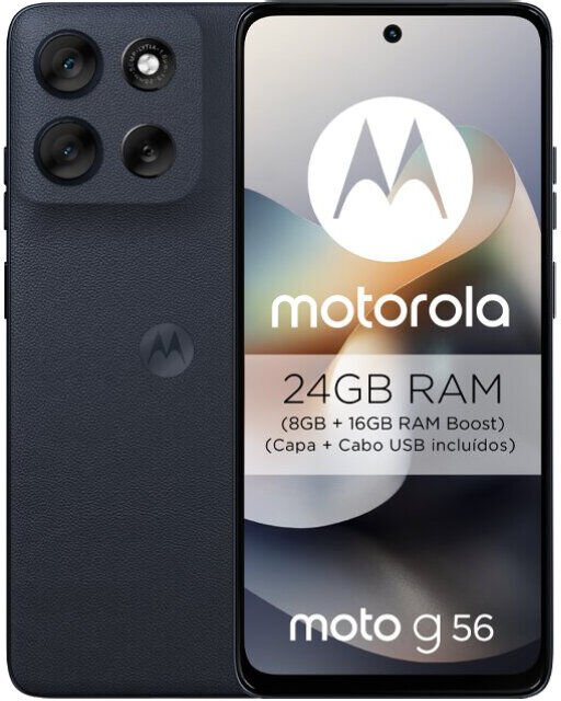 SMARTPHONE MOTOROLA G56 5G PRETO