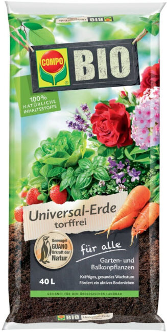COMPO Terre universelle bio 40 l sans tourbe (11226)