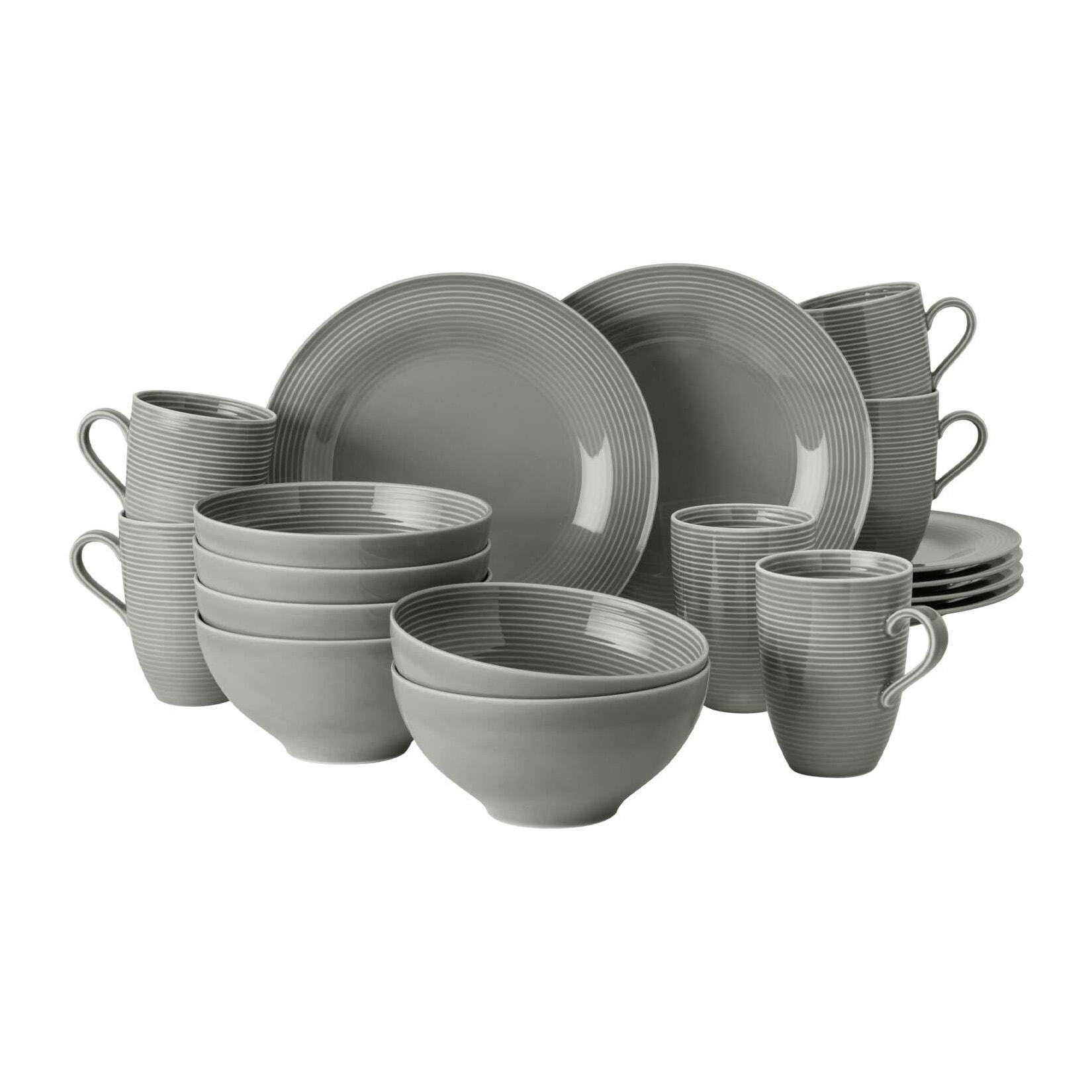Seltmann Weiden Frühstücks-Set Beat Color Glaze 18-tlg.
