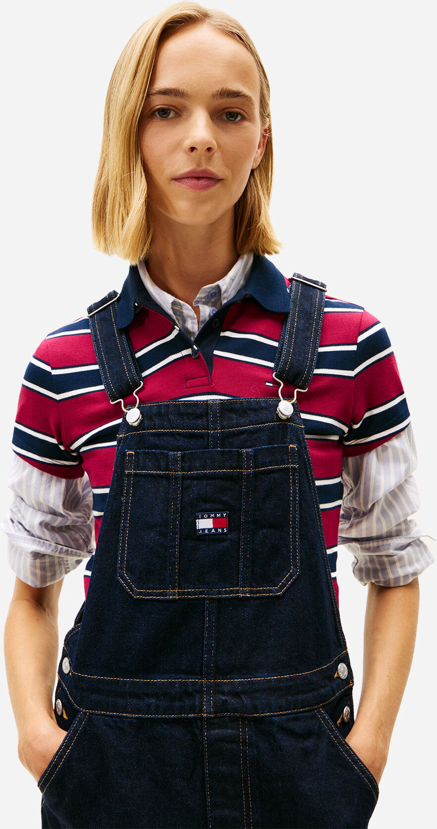 Tommy Hilfiger Denim W - Abito - Donna - Denim M