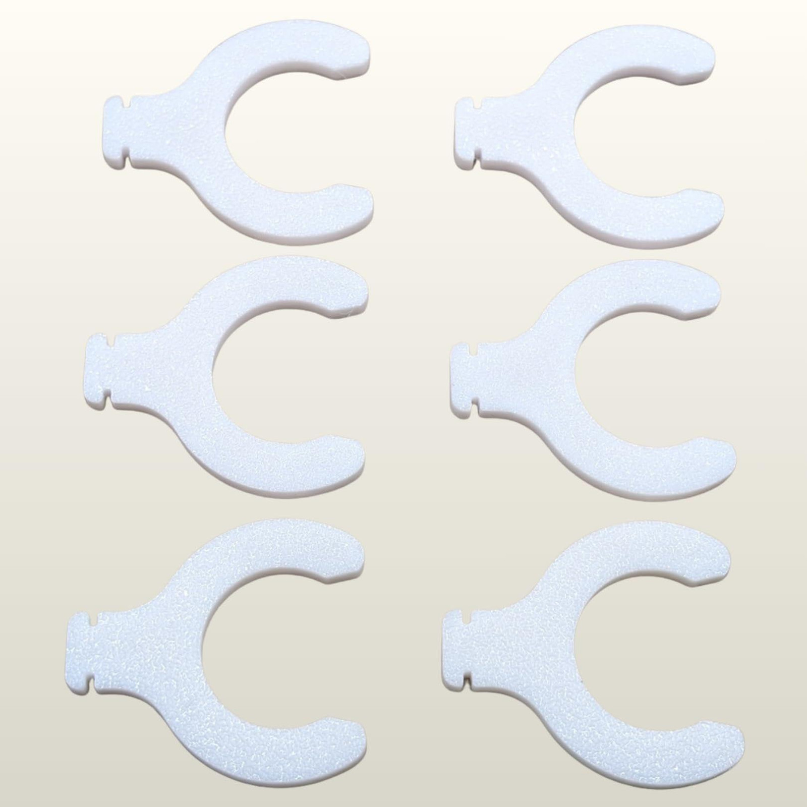 Lustrens Bevestigingsclip set van 6 compatibel met platte radiator