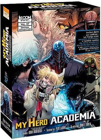 Kohei Horikoshi - Coffret My hero academia : volume 37 + l'anime comics My hero academia world heroes mission - Preis vom 09.10.2026 07:28:09 h