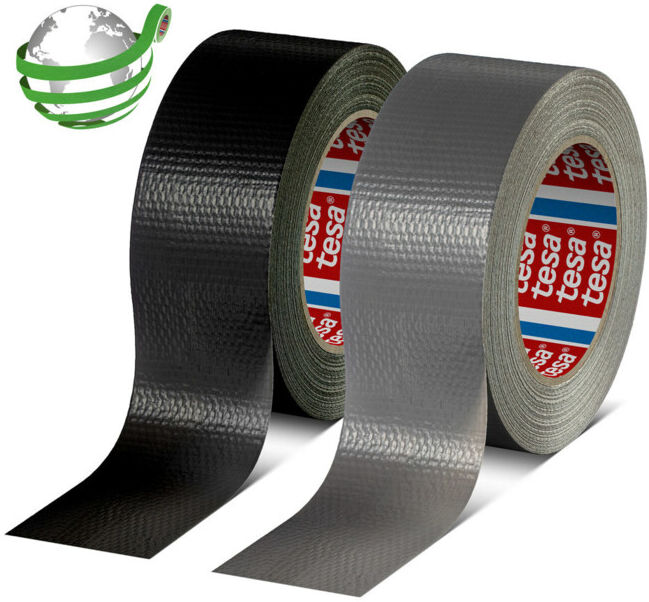 tesa Duct Tape 4615 50x50 gris recyclé (04615-00000-01)