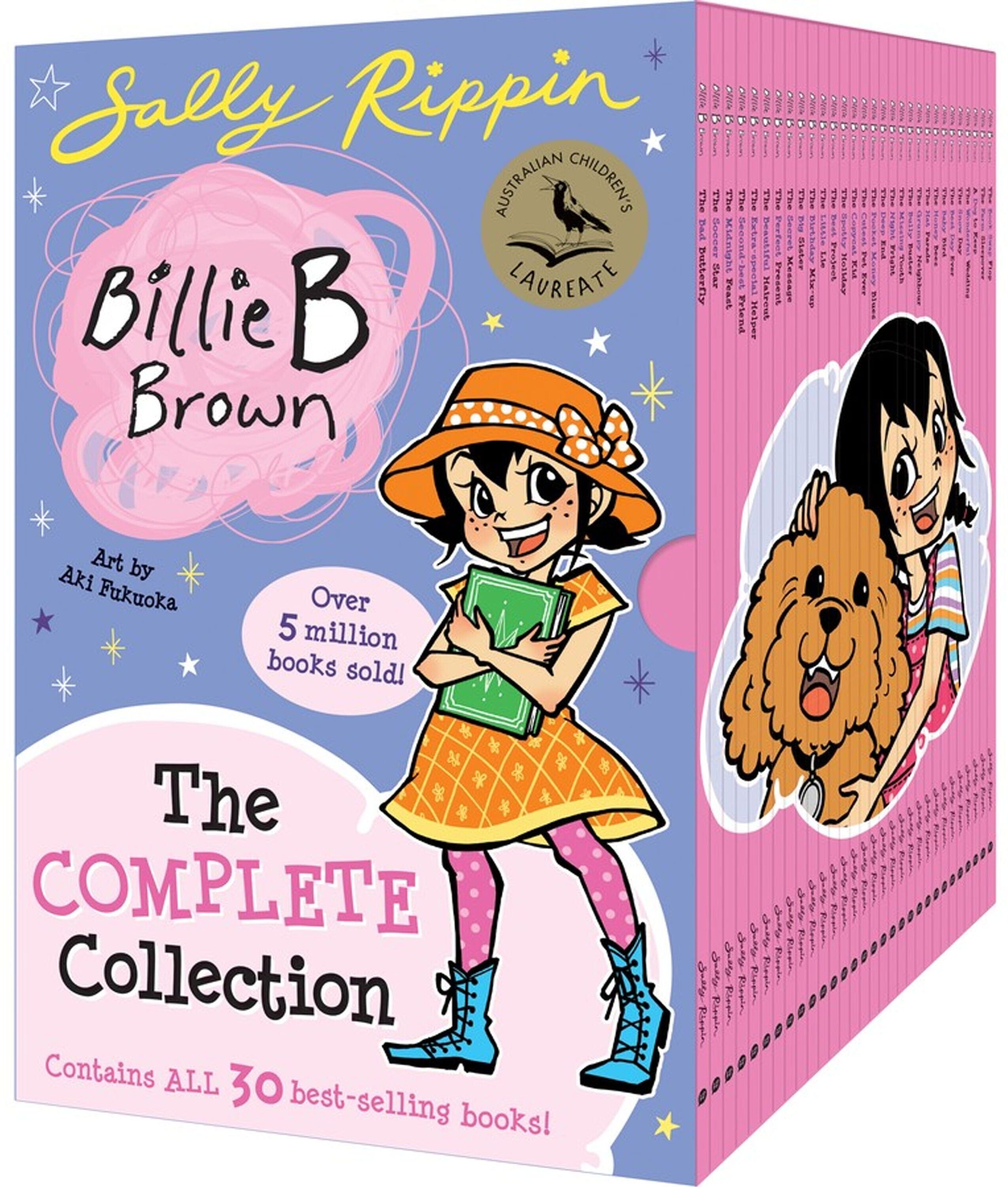 Billie B Brown: The Complete Collection by Sally Rippin 30 Books Box Set - Ages 5+ - Paperback Hardie Grant Books