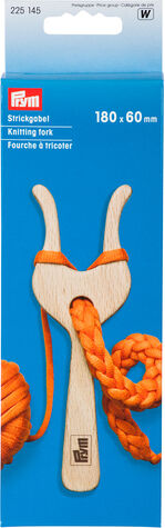 Prym Strickgabel aus Holz, Größe: 18 x 6 cm