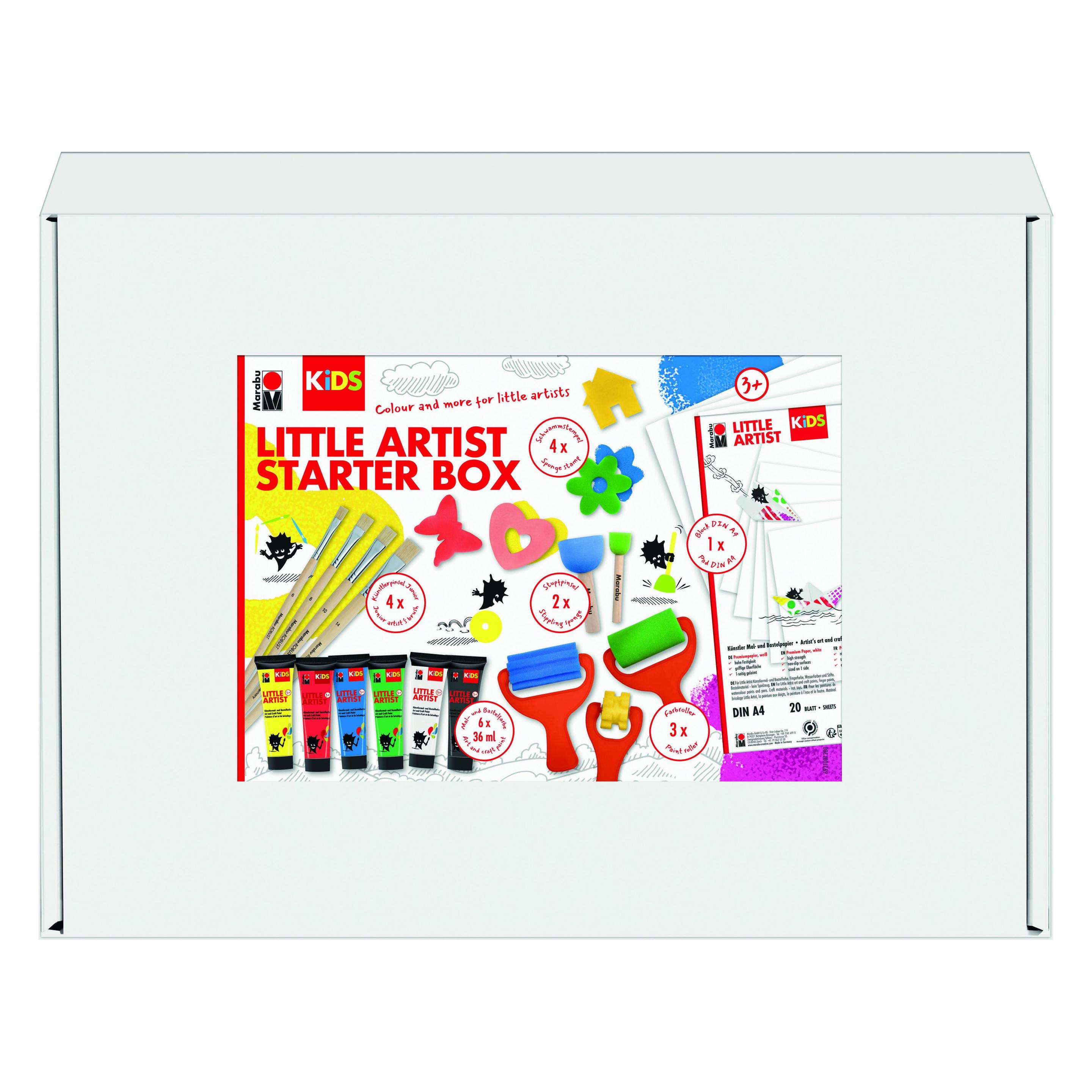 Marabu Bastelfarbe Kids Power Paint Box 6 x 36 ml (36 ml) (0305000000112)
