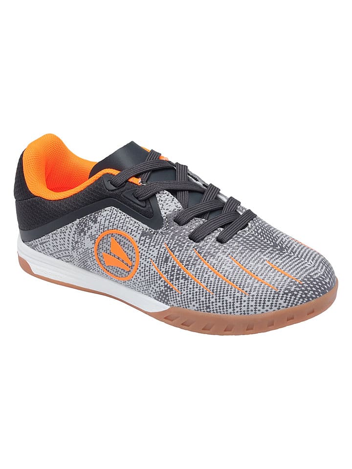 Jako Hallen-Fußballschuhe "Vini" in Grau/ Orange - 29