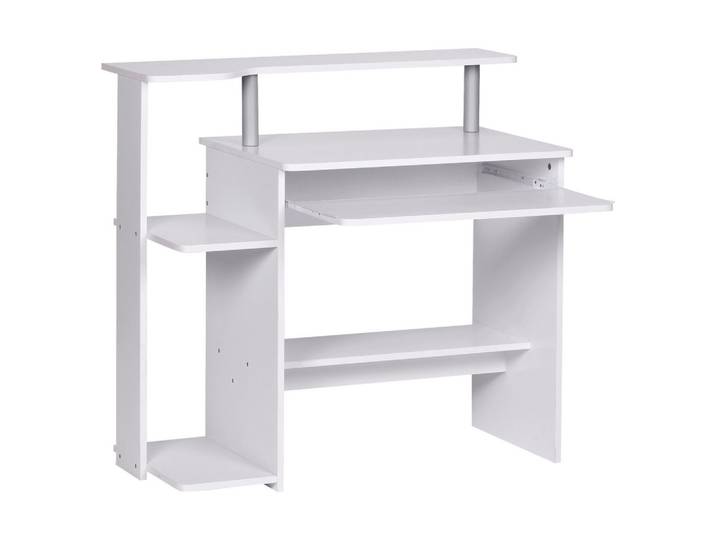 Computertisch ca. 94x49x91 cm Weiß