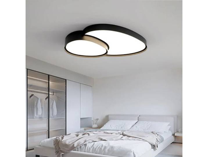 Plafonnier LED nuage minimaliste moderne en forme de pavés pour salon, chambre, salle de bain, bureau, salle à manger, hôtel