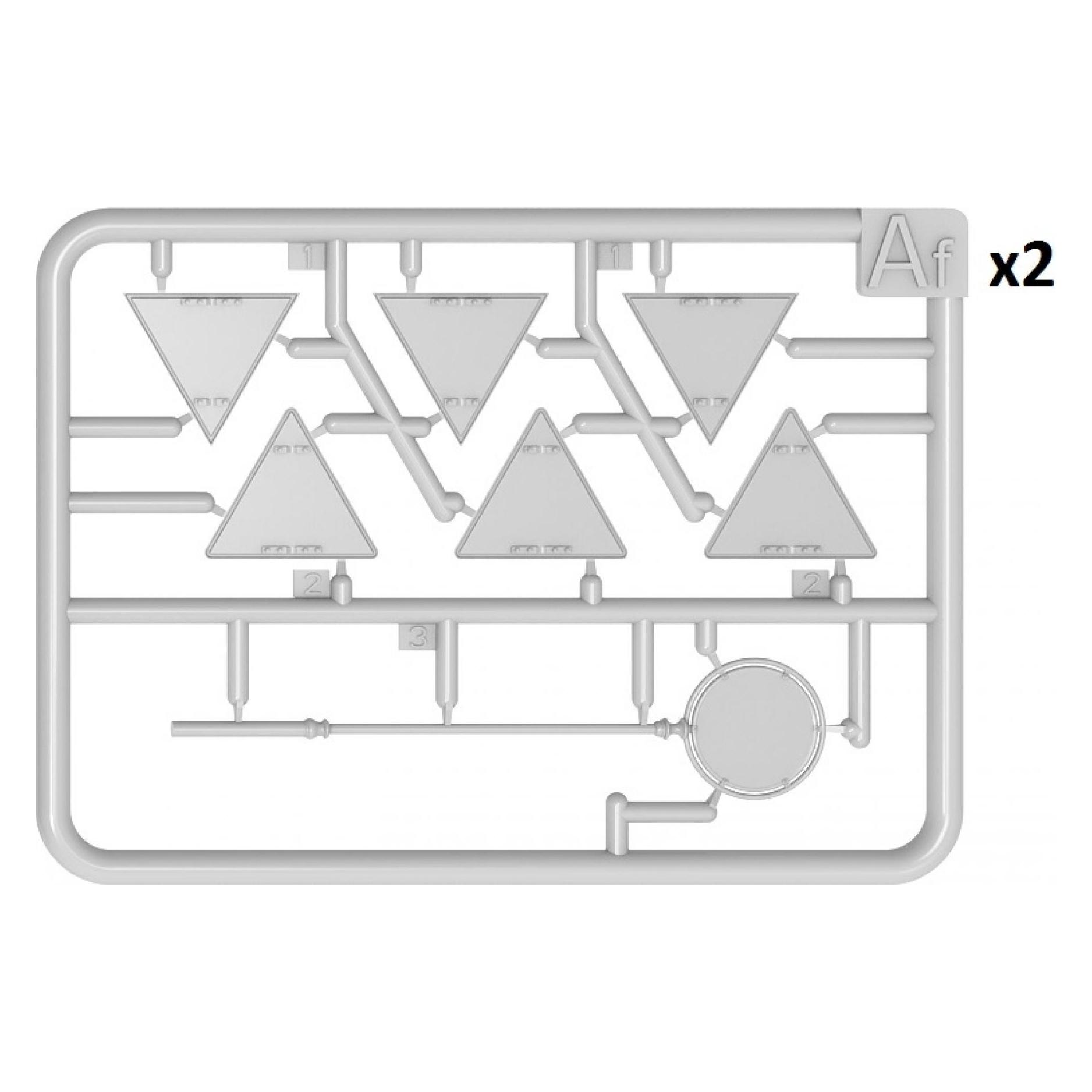 Other 1:35 Verkehrsschilder Tschecheslo. 30-40 (550035655)