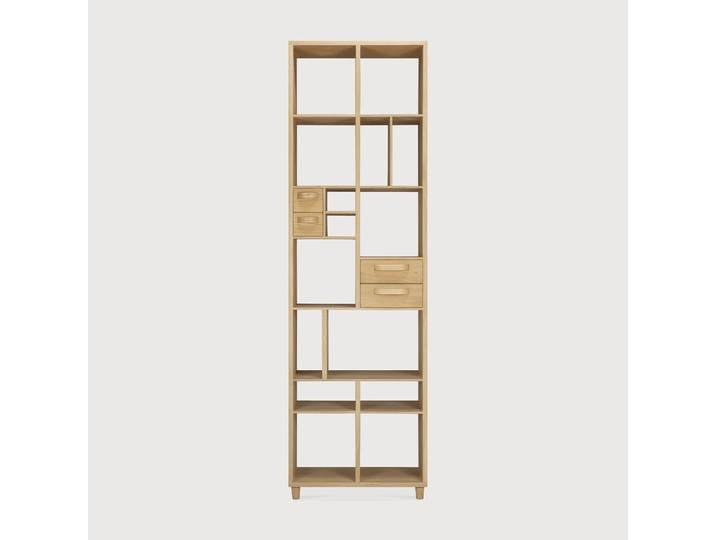 Ethnicraft Pirouette Indoor Regal Eichenholz 60x30x200 cm