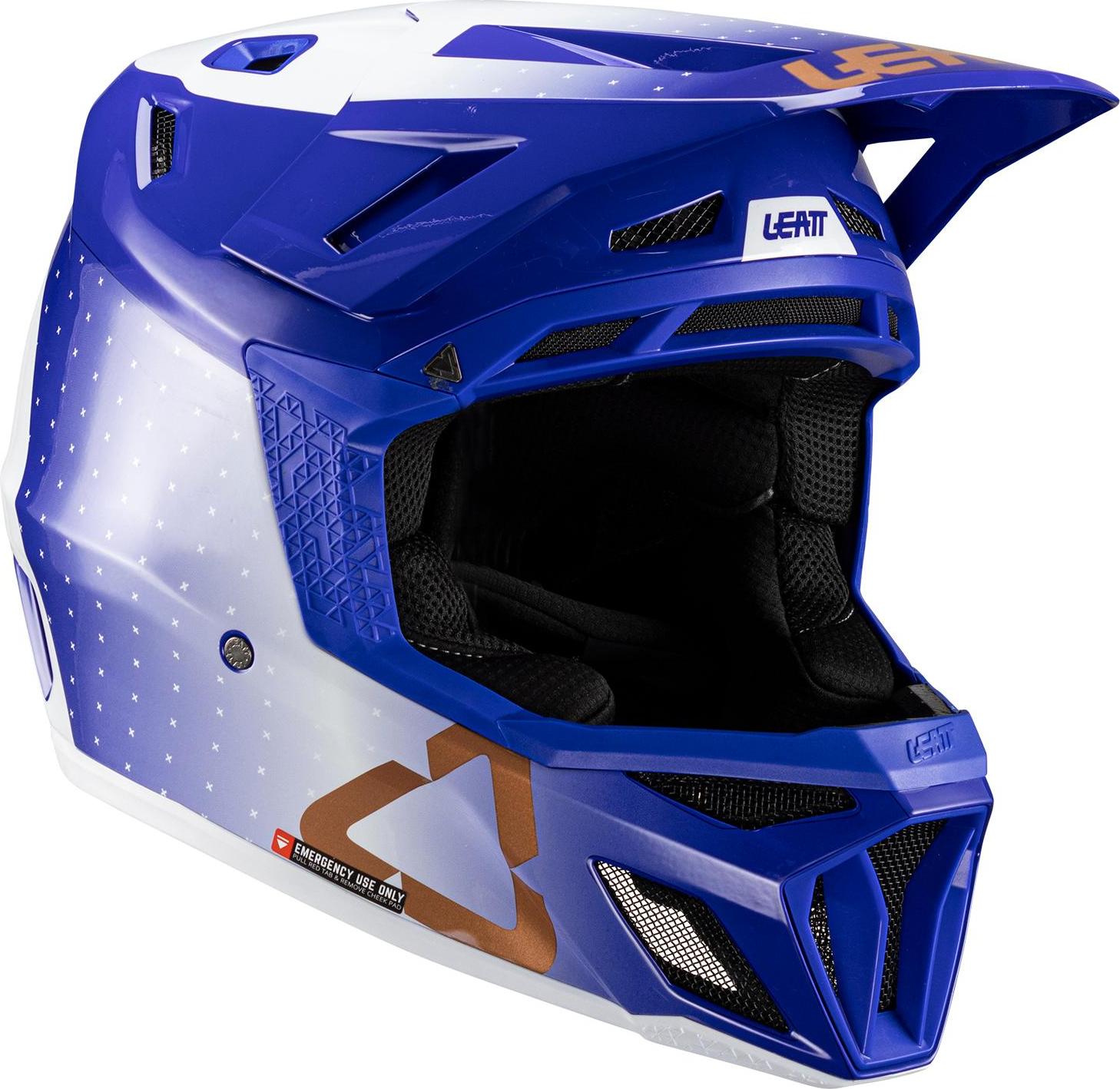 Leatt Helmet MTB Gravity 8.0 Composite UltraBlue XL