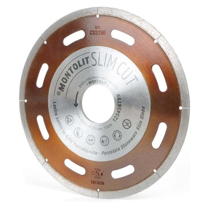 Monolith Montolit MONTCSS100 CSS Slim Cut Diamantscheibe 100 mm für dünne Keramikfliesen (58710156)