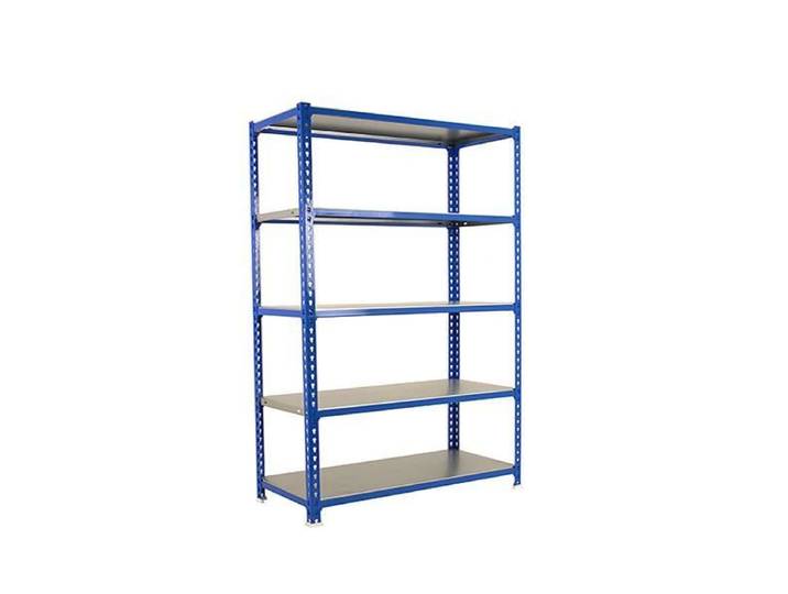 Etagère - SIMON RACK - Simonclick 5/400 - 5 niveaux - 180 kg - 180x90x40 cm - Bleu Galva